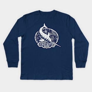 Fantastic Narwhal Kids Long Sleeve T-Shirt